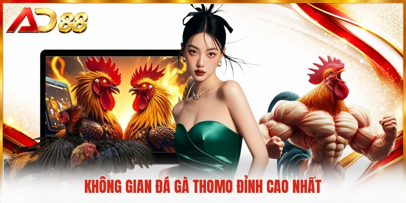 Không gian đá gà Thomo đỉnh cao nhất